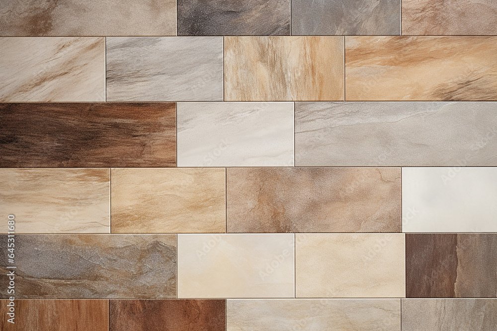 Hexagonal black marble effect ceramic tile with matte finish